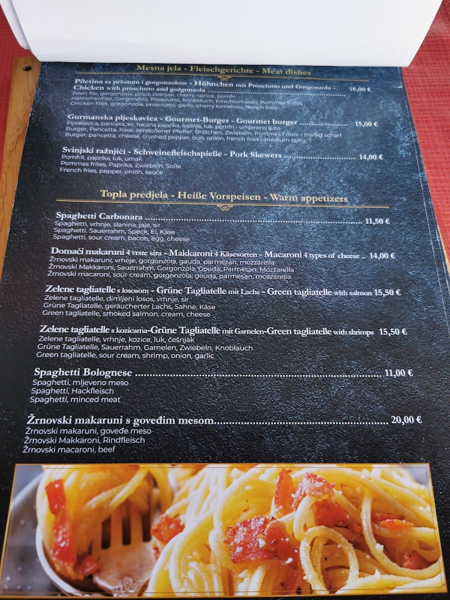 Menu Bistro Porat-3